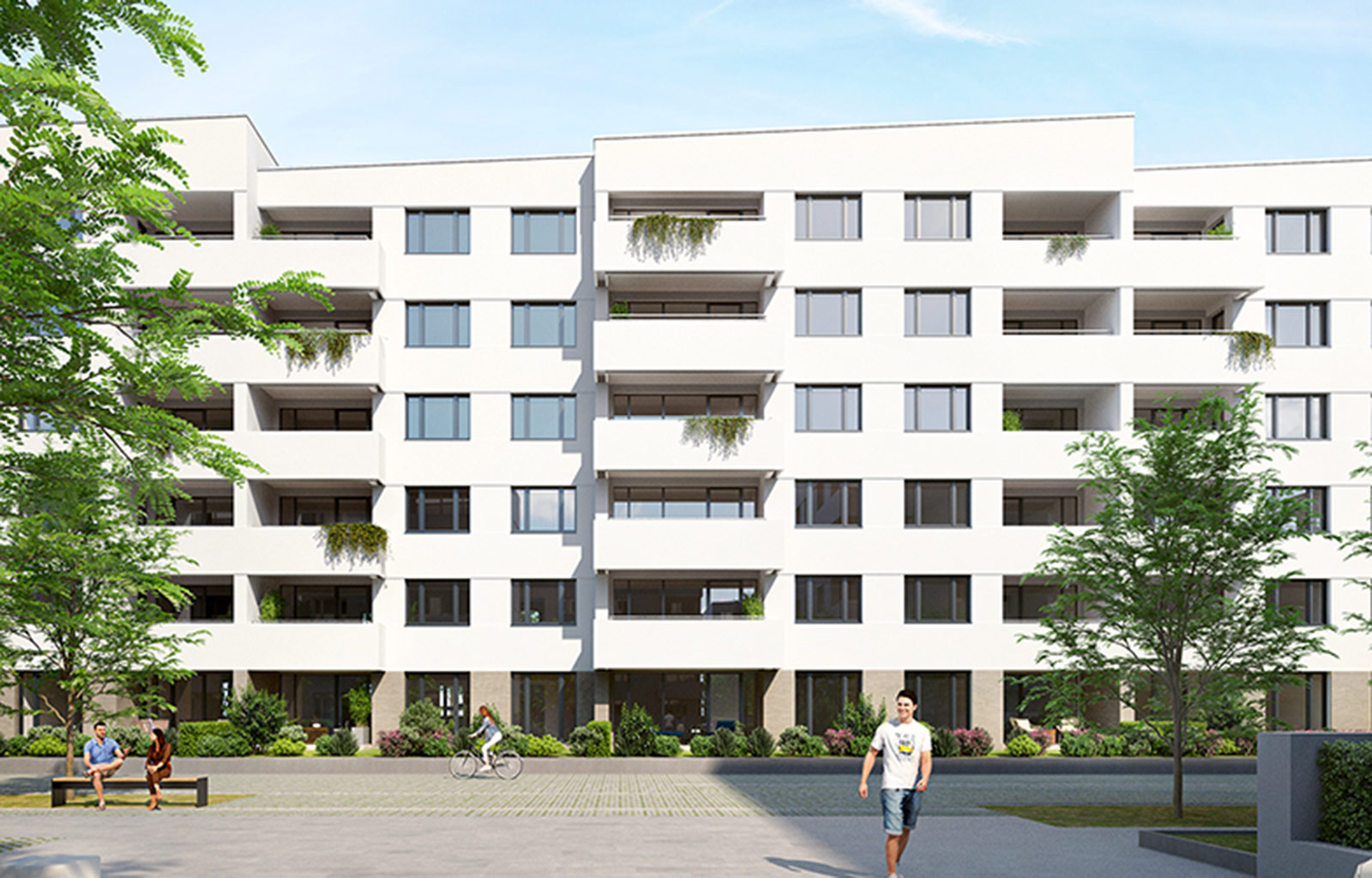 Neuer Wohnungsbau auf dem ehemaligen VAG-Areal Nürnberg